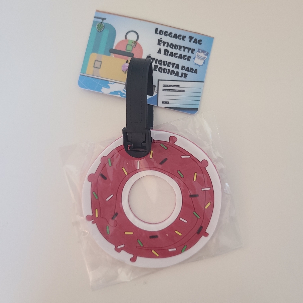 ✨️Donut Luggage Tag